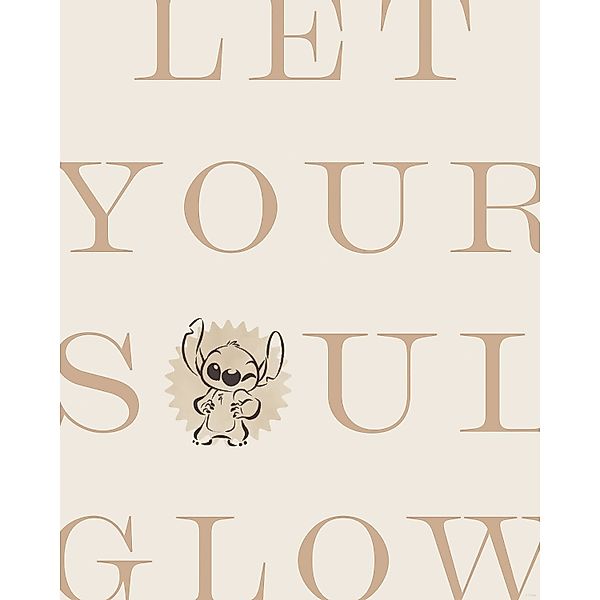 Komar Wandbild Disney Lilo and Stitch Soul Glow 40 cm x 50 cm günstig online kaufen