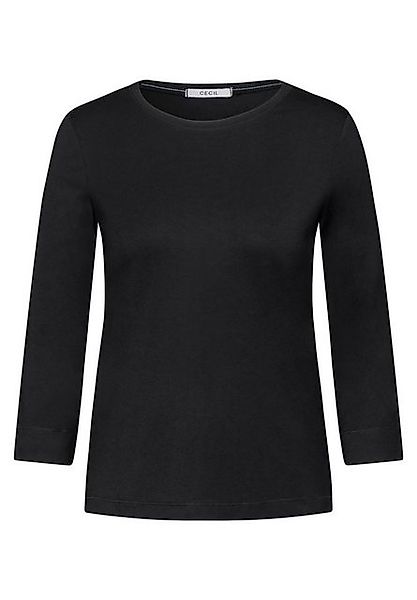 Cecil Langarmshirt - Basic Shirt - 3/4 - Arm - Sweatshirt günstig online kaufen