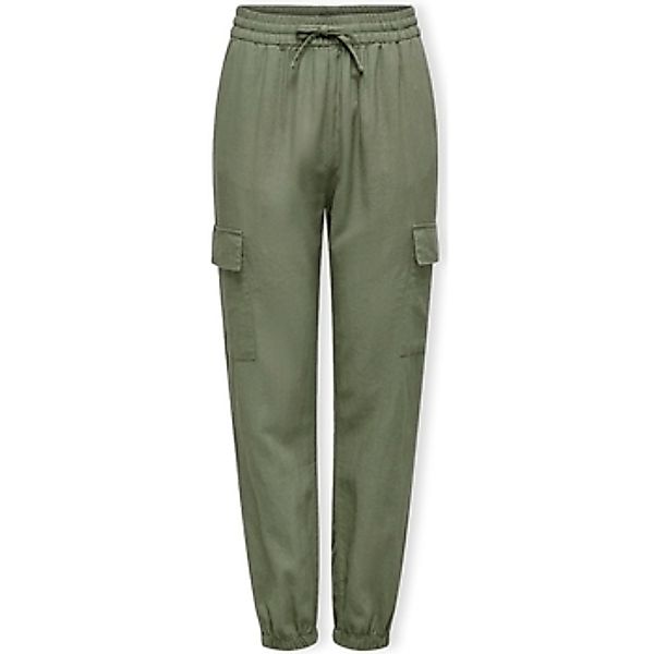 Only  Hosen Noos Caro Pull Up Trousers - Oil Green günstig online kaufen