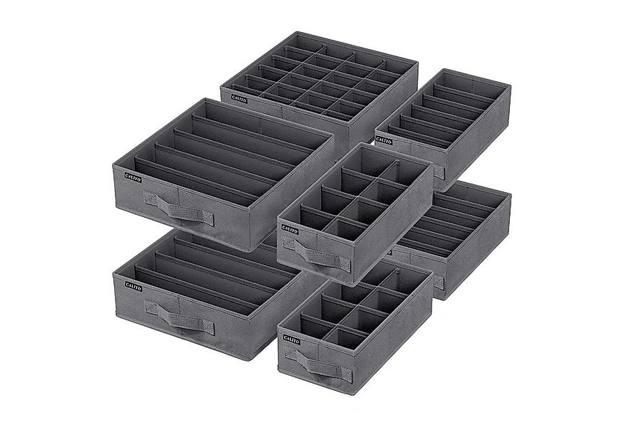 CALIYO Aufbewahrungsbox Unterwäsche-Organizer 8-Tlg, Schubladen-Organizer, günstig online kaufen