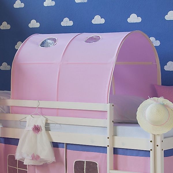 Homestyle4u Betttunnel für Hochbett Zelt Bettdach günstig online kaufen