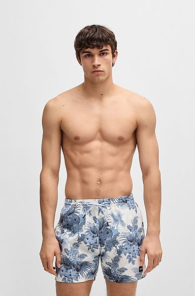 BOSS Badeshorts Piranha mit buntem Alloverdruck günstig online kaufen