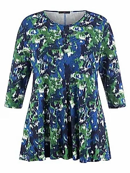 Rundhals-Shirt 3/4-Arm Emilia Lay blau günstig online kaufen