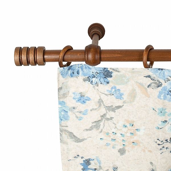 SN DECO GROUP Gardinenstange "Pisa" 1 läufig-läufig Fixmaß 28 mm, Holz, ver günstig online kaufen