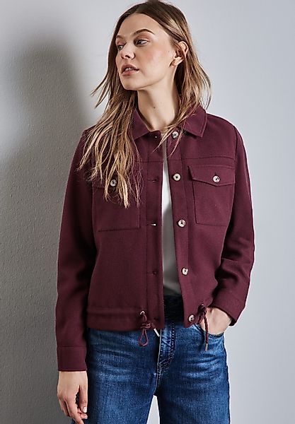 STREET ONE Kurzjacke mit Tunnelzug am günstig online kaufen