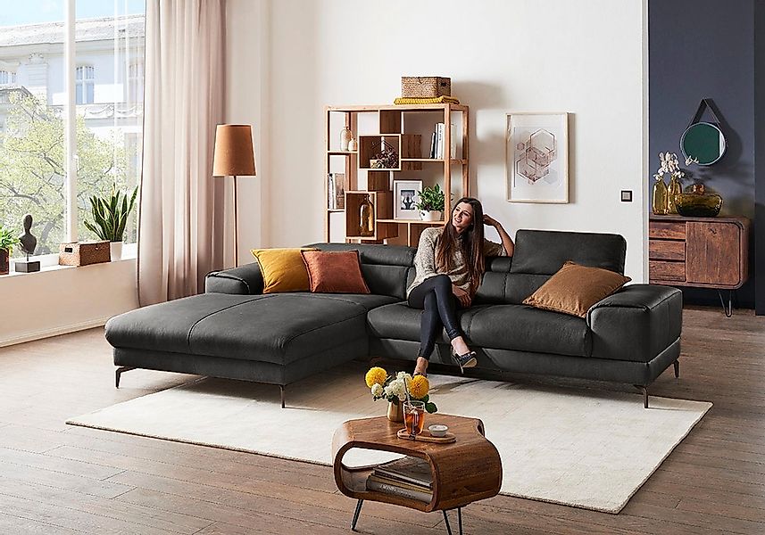 W.SCHILLIG Ecksofa »piedroo, Designsofa mit tollem Sitzkomfort, elegant und günstig online kaufen