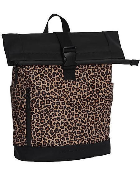 Daniel Ray Rucksack, Rolltop-Rucksack Campbell Leoparden-Print - Rucksack m günstig online kaufen
