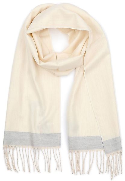 Geeigneter Herrenschal Softfeel Ecru - günstig online kaufen