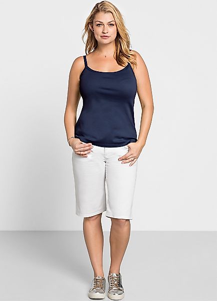Sheego Shirttop Spaghettitop günstig online kaufen