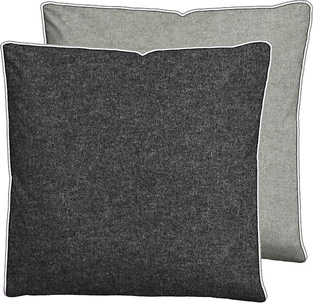 Biberna Kissenbezug Hermal Flanell mit Reißverschluss, günstig online kaufen