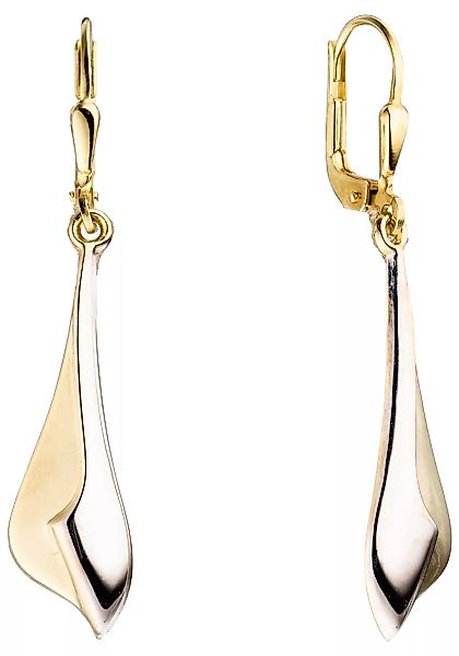 JOBO Paar Ohrhänger, 333 Gold bicolor günstig online kaufen