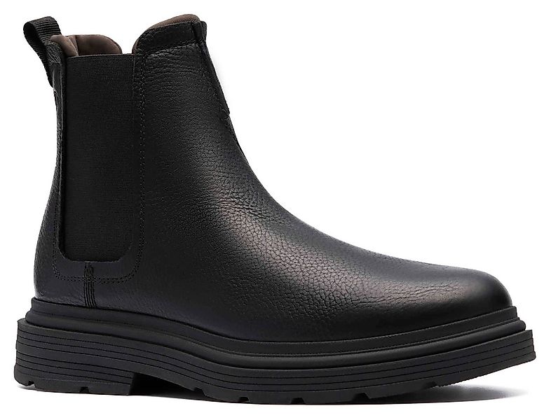 Clarks Badbury Chelseaboots Boots, Winterboots mit modischem Blockabsatz günstig online kaufen