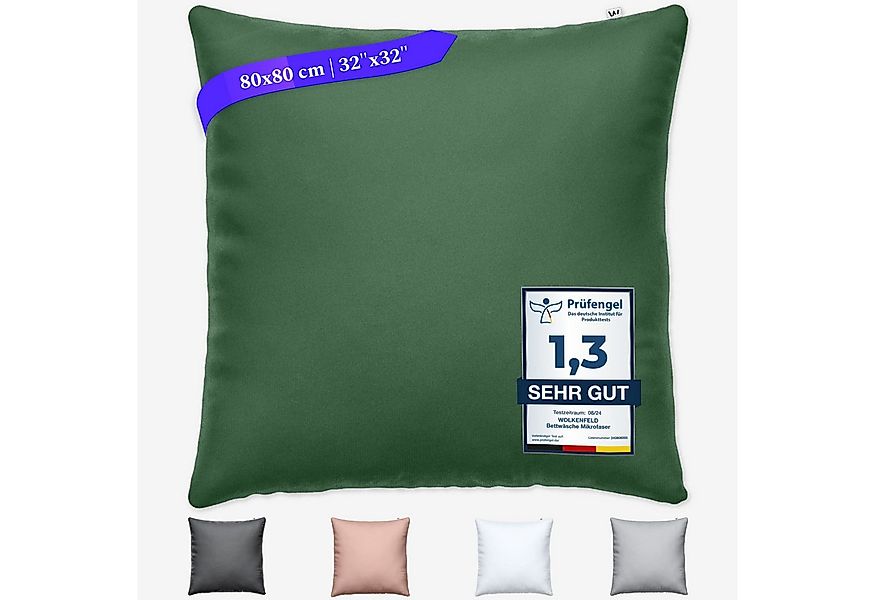 Wolkenfeld Kissenbezug Mikrofaser Kissenbezug - Allergiker Kopfkissenbezug günstig online kaufen