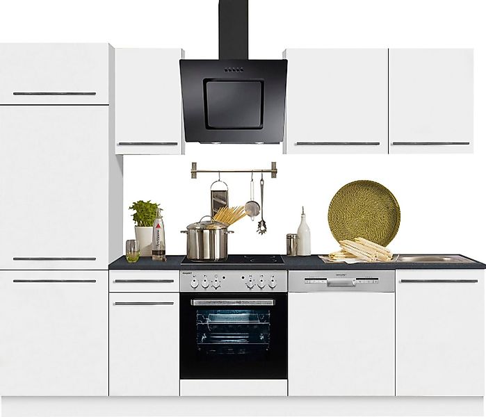 OPTIFIT Küchenzeile Bern, Breite 270 cm, gedämpfte Türen, wahlweise mit E-G günstig online kaufen