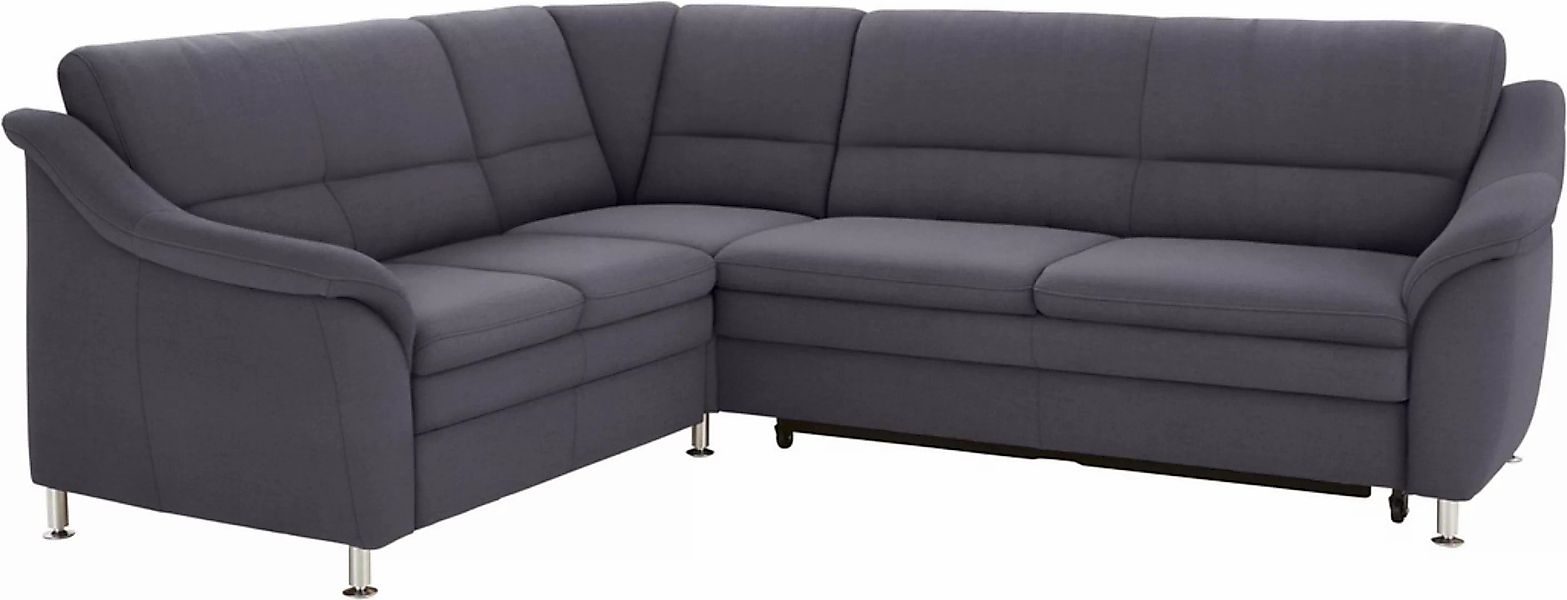 sit&more Ecksofa »Cardoso L-Form«, mit Federkern, wahlweise mit Bettfunktio günstig online kaufen