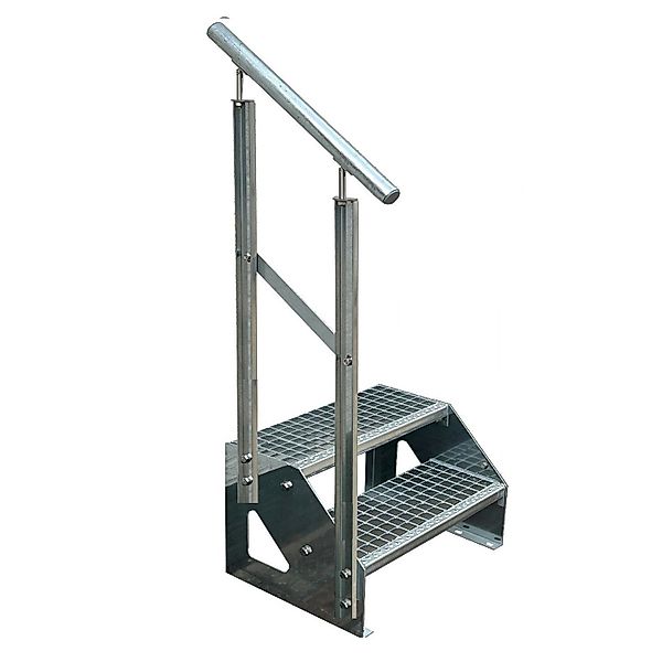 Kaminbau Mierzwa Außentreppe Premium Treppe Verzinkt günstig online kaufen