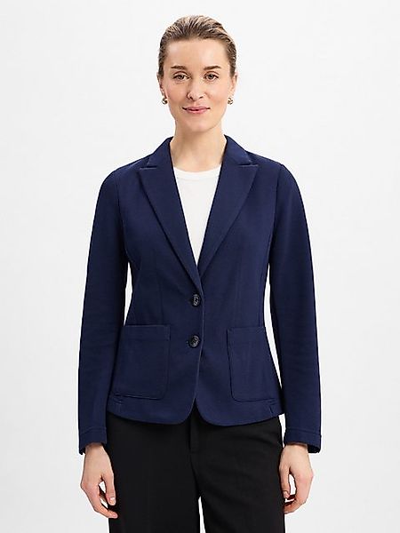 Olsen Jerseyblazer mit aufgesetzten Taschen günstig online kaufen
