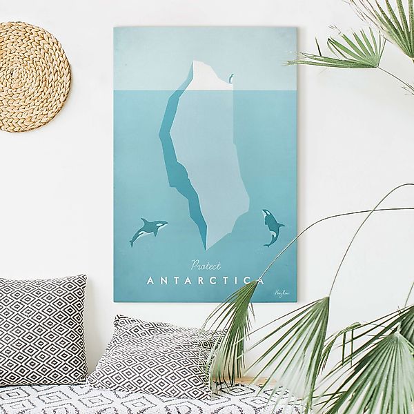 Leinwandbild Reiseposter - Antarktis günstig online kaufen