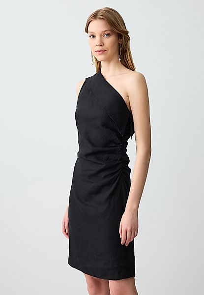 Jimmy Key Minikleid Schmal geschnittenes Mini-Leinenkleid günstig online kaufen