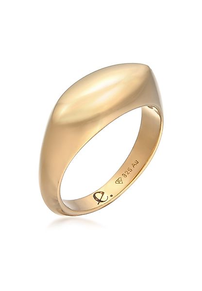 Elli Premium Fingerring Siegelring Marquise Design günstig online kaufen