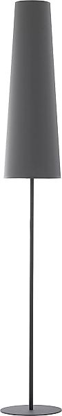 Stehleuchte Grau Metall Stoff 168 cm Umbrella günstig online kaufen