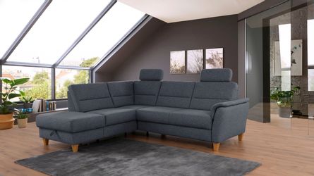 Home affaire Ecksofa "Palmera L-Form, B: 236 cm" optional Bettfunktion & Be günstig online kaufen