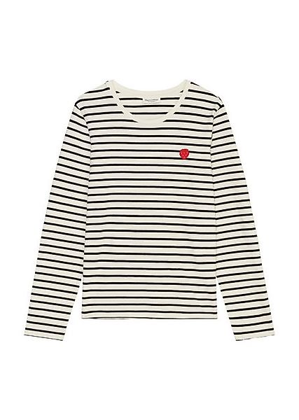 Marc O'Polo Shirtbluse T-shirt, long sleeve, crew neck, st günstig online kaufen