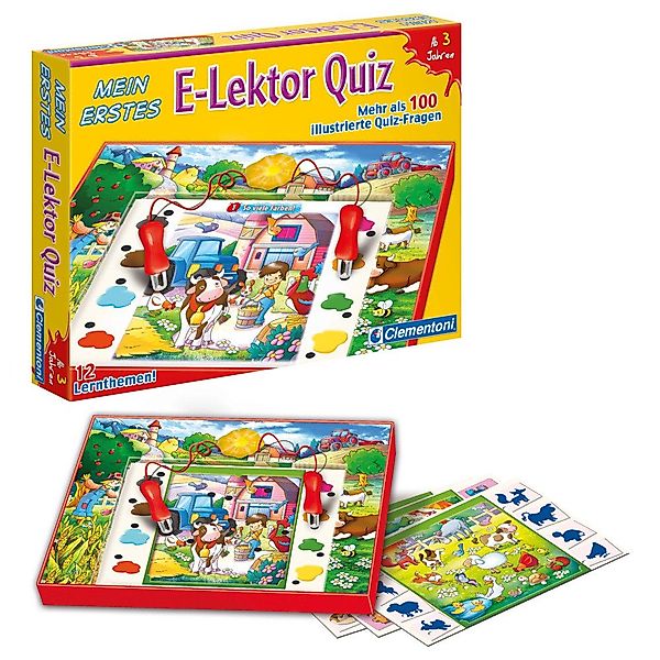 Clementoni® Lernspielzeug Wissensspiel Mein Erstes E-Lektor günstig online kaufen