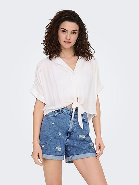 ONLY Blusentop ONLPAULA LIFE S/S TIE günstig online kaufen