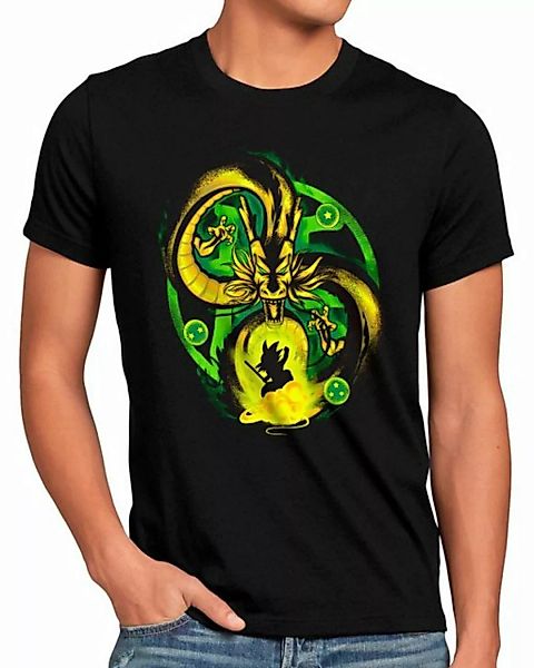 style3 Print-Shirt Herren T-Shirt Shenlong Cover super dragonball z gt song günstig online kaufen