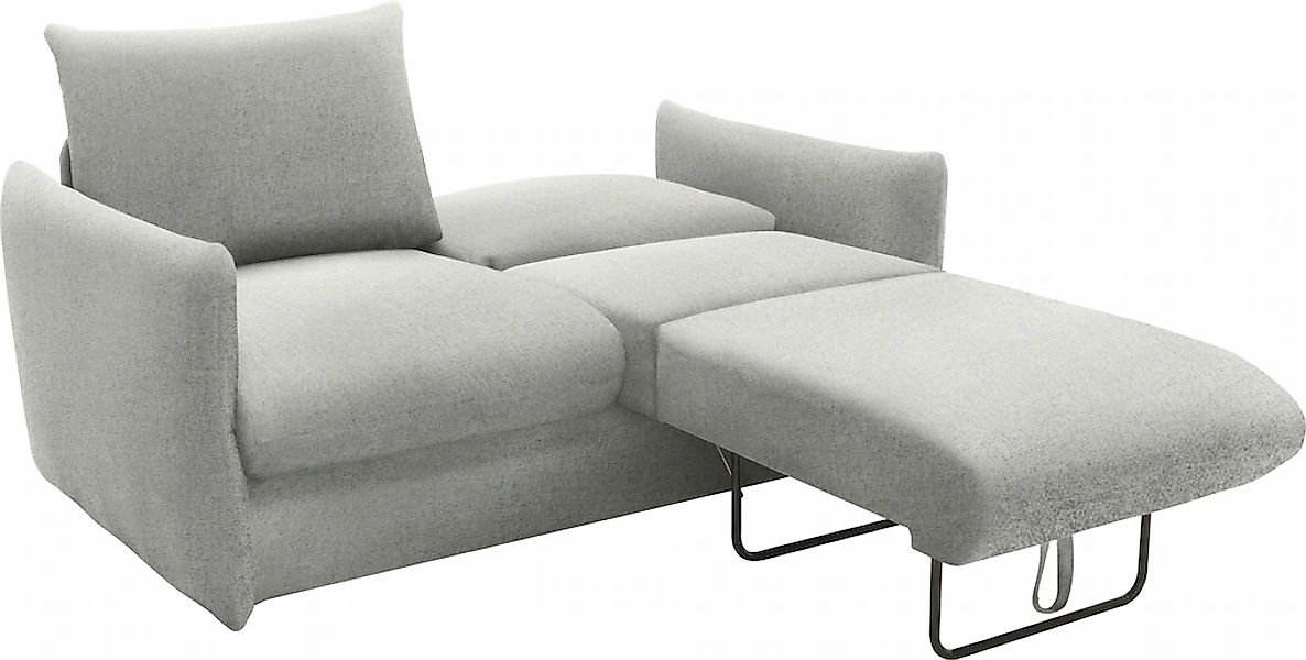 DOMO collection Schlafsofa »700023 Schlaffunktion, Federkern, 2-Sitzer, sta günstig online kaufen