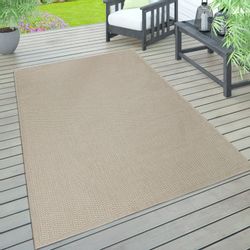 Paco Home Teppich "Timber 125" rechteckig 4 mm Höhe Flachgewebe, Sisal Opti günstig online kaufen