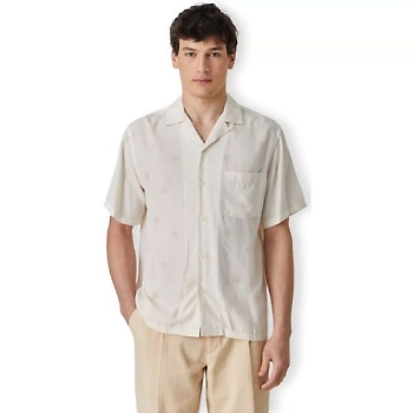 Portuguese Flannel  Hemdbluse Modal Dots Shirt - White günstig online kaufen