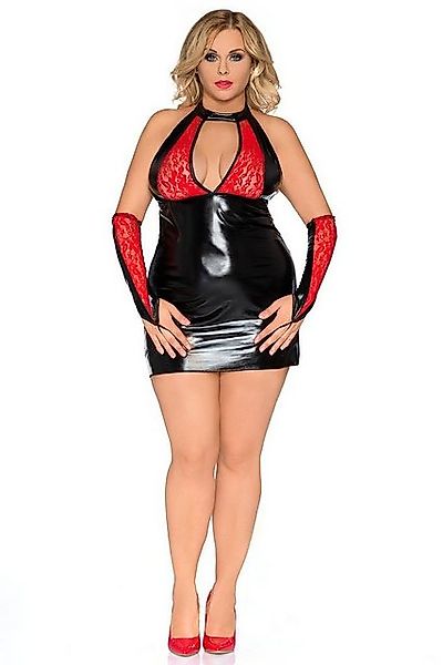 Andalea Minikleid Minikleid in schwarz/rot - 38/40 günstig online kaufen