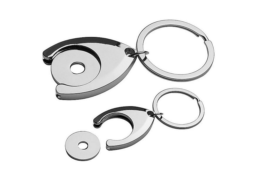 Macma Schlüsselanhänger Schlüsselanhänger mit Einkaufschip / aus hochglänze günstig online kaufen