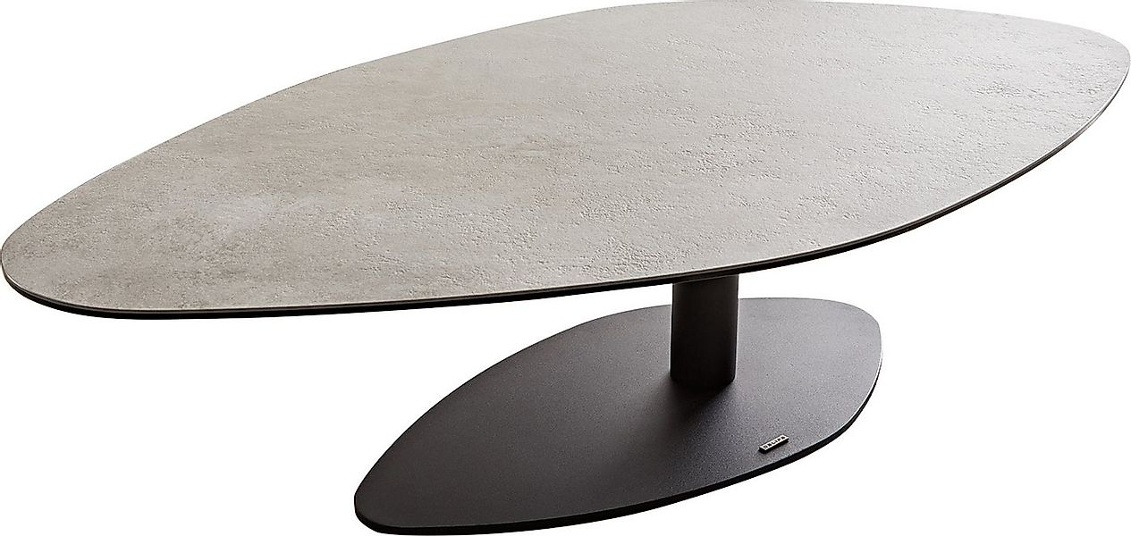 DELIFE Couchtisch Vibana, Keramik Aspetto Concreto Betonfarbig 140x80 cm Ge günstig online kaufen