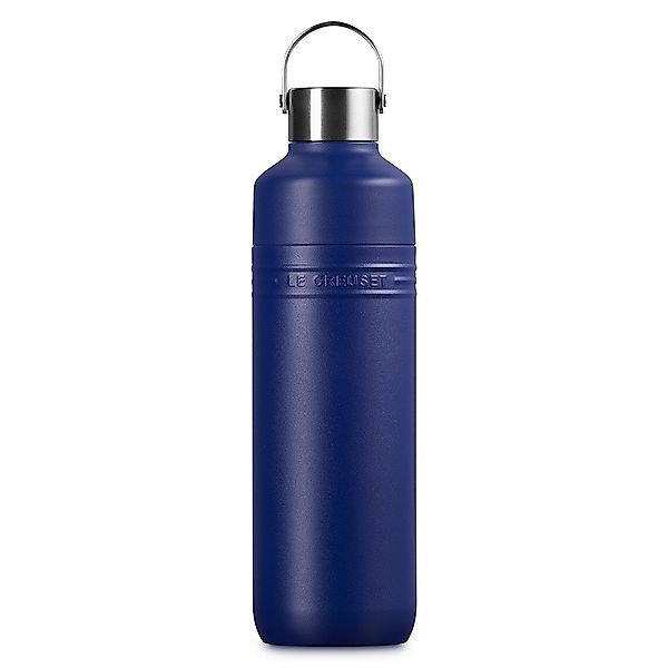 Le Creuset Trinkflasche On The Go Edelstahl Isolierflasche Azure Blau 500 m günstig online kaufen