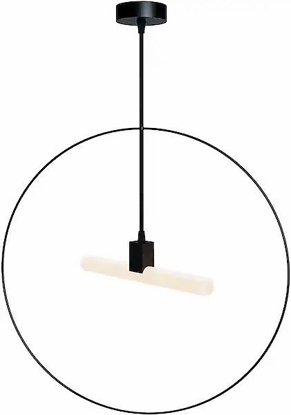 SEGULA Pendelleuchte »Syntax«, Stylisher Minimalismus, schwarzes Metall, mi günstig online kaufen