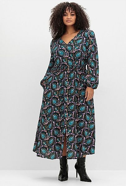 sheego by Joe Browns Etuikleid Kleid Langarm günstig online kaufen
