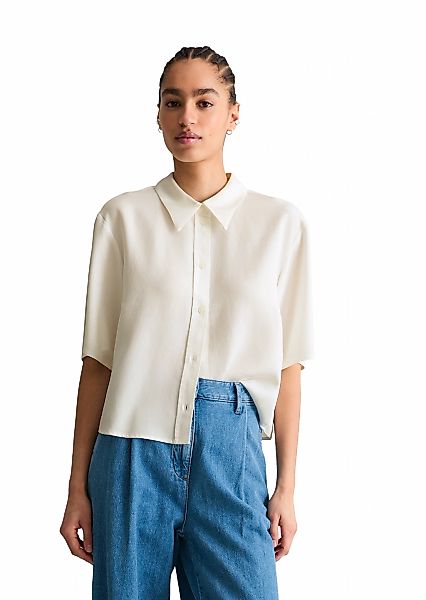 Marc OPolo DENIM Kurzarmbluse Croped, relaxed fit günstig online kaufen