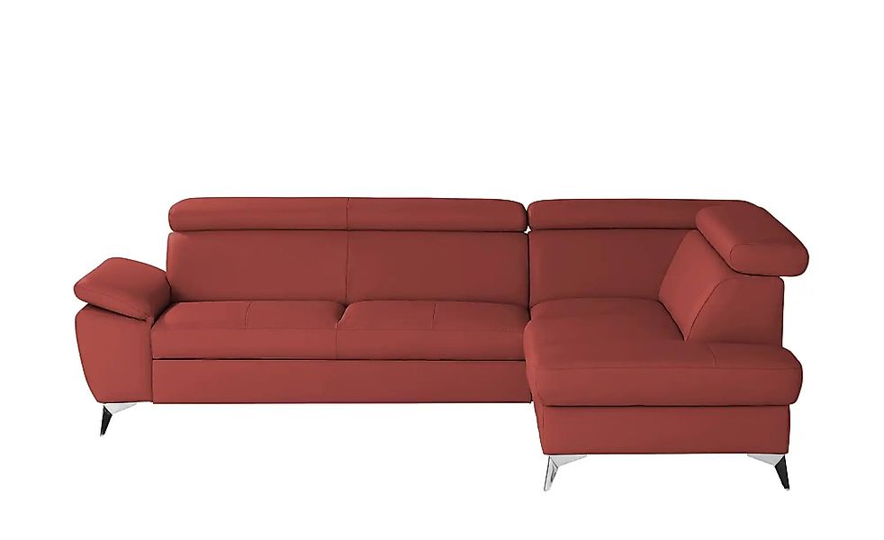 uno Ecksofa  Apollo ¦ rot ¦ Maße (cm): B: 268 T: 210.0 Polstermöbel > Sofas günstig online kaufen
