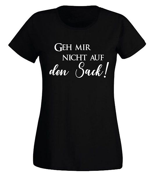 G-graphics T-Shirt Damen T-Shirt - Geh mir nicht auf den Sack! Slim-fit-Shi günstig online kaufen