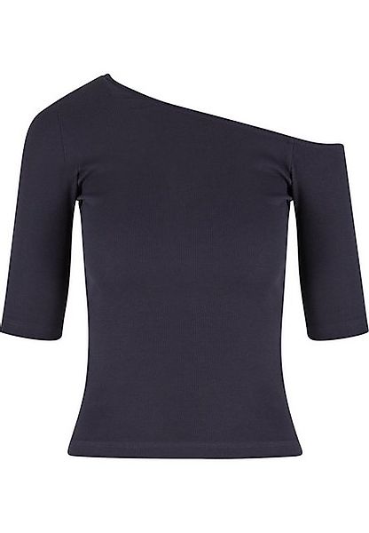 URBAN CLASSICS T-Shirt Urban Classics Ladies Organic Asymmetric Rib Tee (1- günstig online kaufen