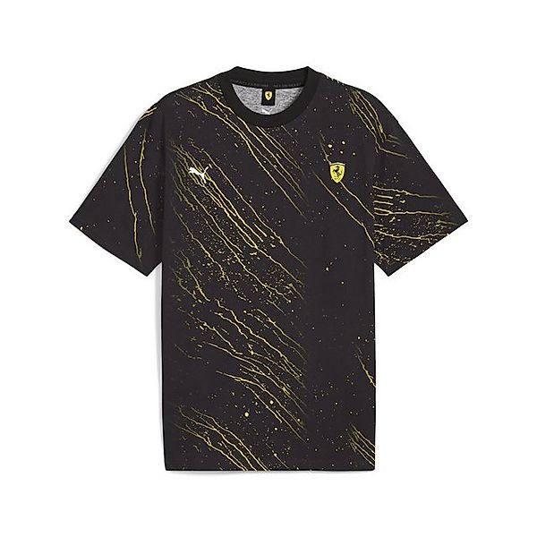 PUMA T-Shirt "Scuderia Ferrari HP Race Color Splash T-Shirt mit Allover-Pri günstig online kaufen