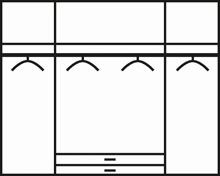 rauch Kleiderschrank "Schrank Drehtürenschrank Garderobe Ankleide Schlafzim günstig online kaufen