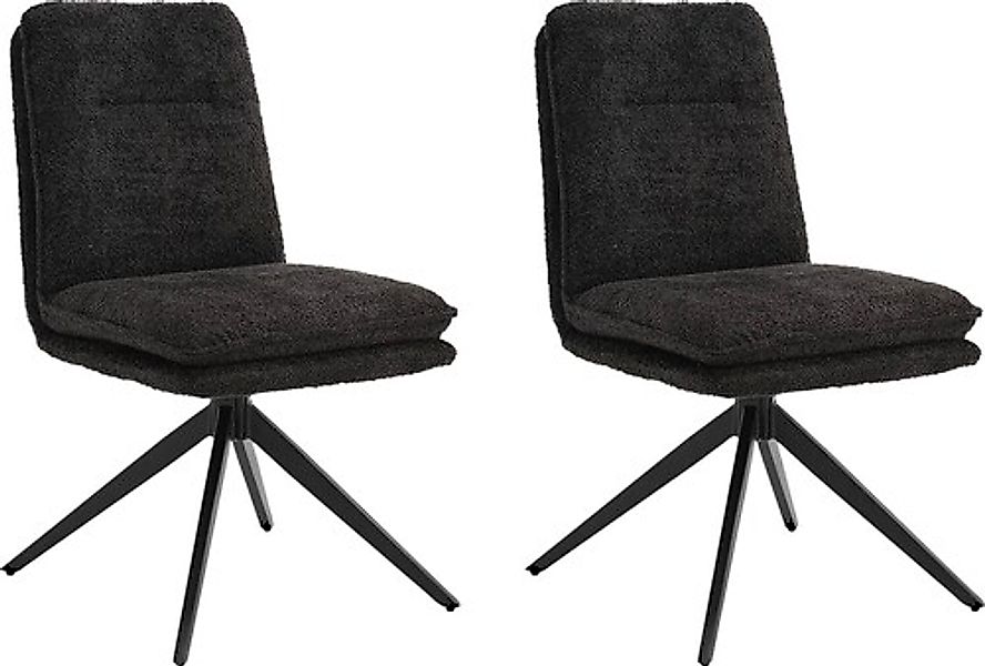 Home affaire Esszimmerstuhl »Valencia«, (Set), 2 St., Boucle, verschiedene günstig online kaufen
