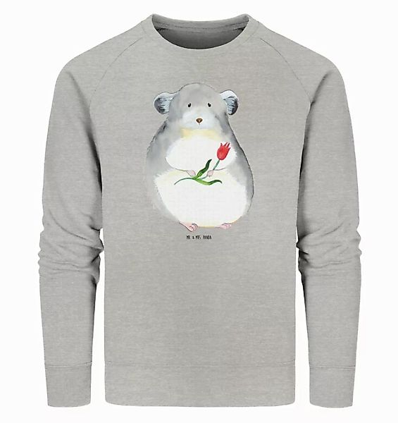 Mr. & Mrs. Panda Longpullover Chinchilla Blume Größe M - Heather Grey - Ges günstig online kaufen