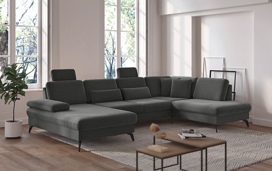 sit&more Wohnlandschaft "Morris Jubi" wahlweise mit Armteilverstellung, Bet günstig online kaufen