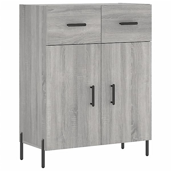 vidaXL Sideboard Grau Sonoma 69,5x34x90 cm Holzwerkstoff 827994 günstig online kaufen