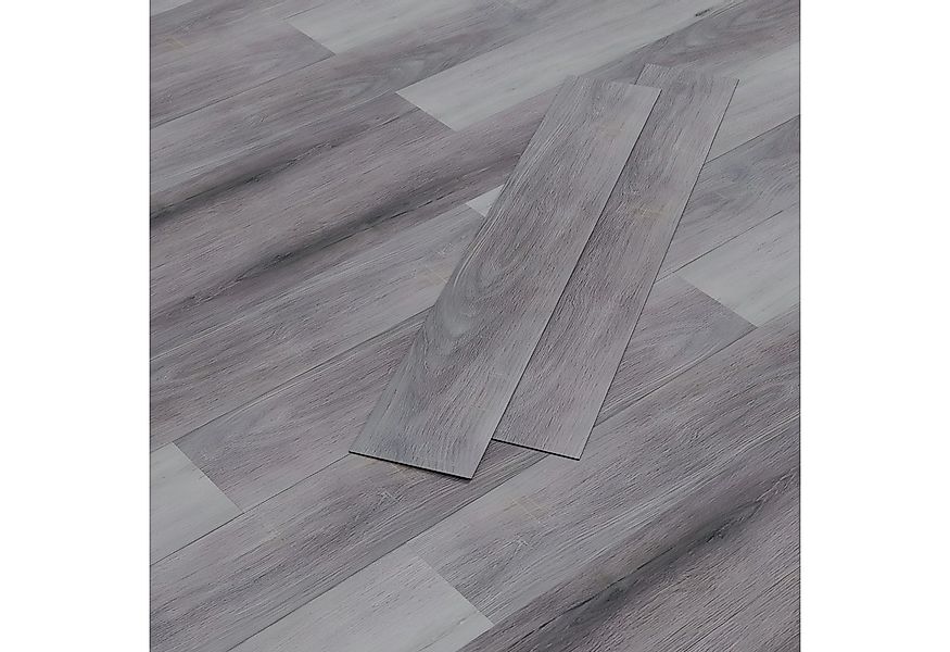 HAGO Vinylboden 2,23m² Grau Kiefer Selbstklebend Bodenbelag Laminat 2mm Dic günstig online kaufen